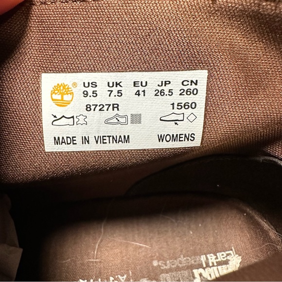 Timberland Brown Leather Earthkeepers Savin Hill Chelsea Ankle Boot Women’s 9.5 - Picture 7 of 11